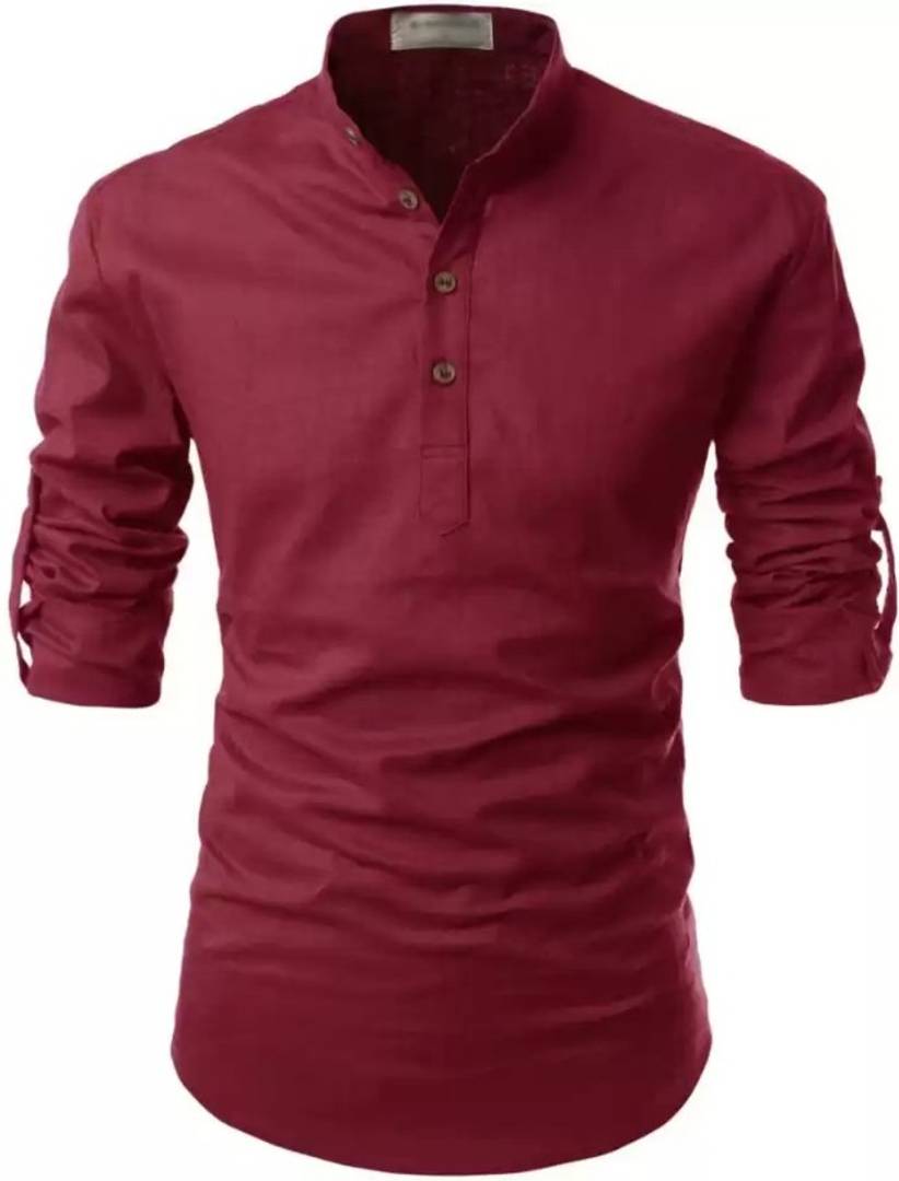 MAROON STYLISH SHORT KURTA